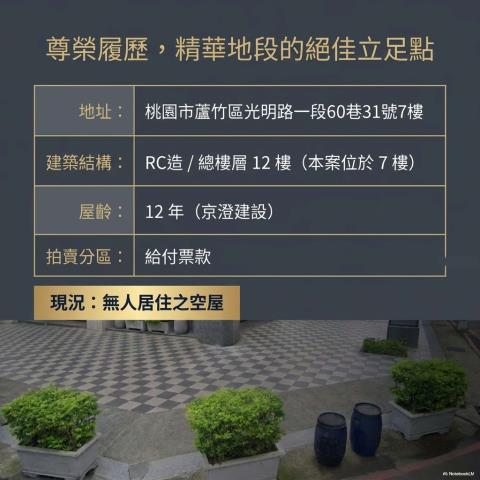 桃園蘆竹大樓法拍-1