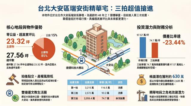 台北大安區拍賣華廈-4