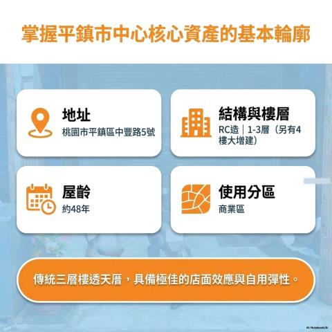 桃園平鎮法拍透天-1